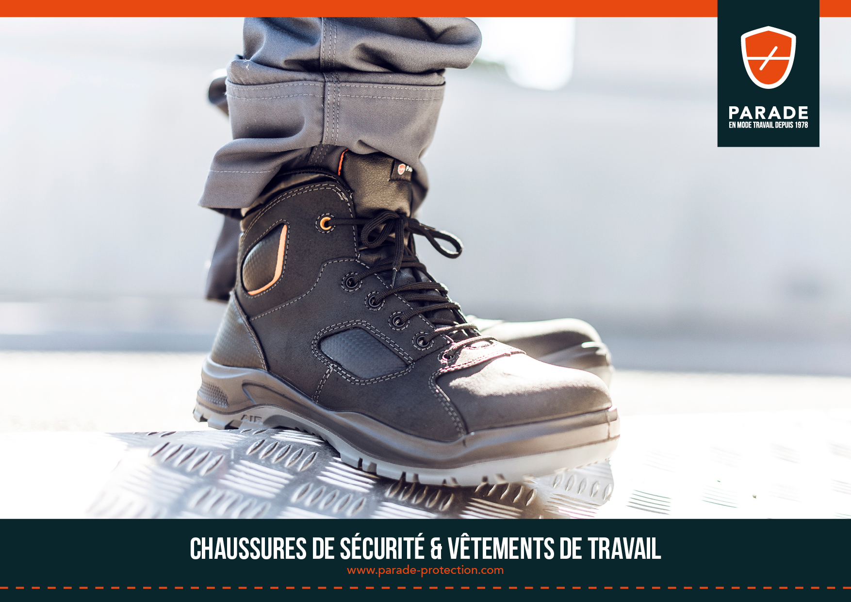 Chaussures de sécurité hommes hautes et basses